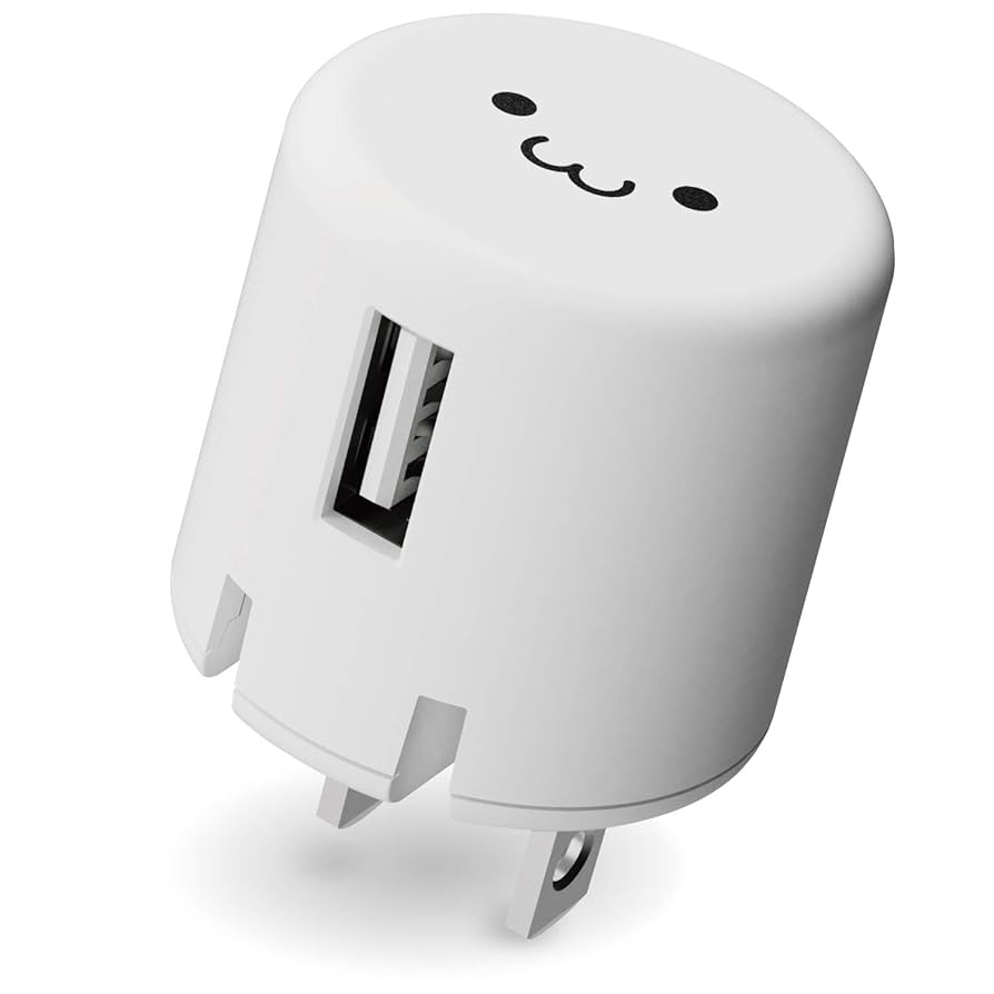 Amazon.co.jp: エレコム USB コンセント 充電器 5W USB-A×1
